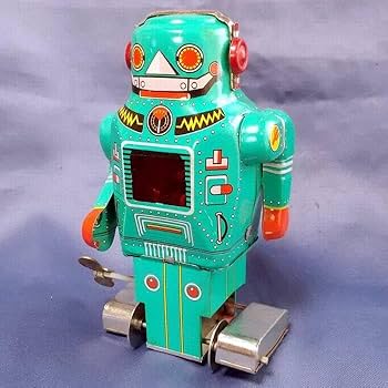 Amazon.co.jp: ブリキ製 スパーキーロボット 完全復刻版 SPARKY